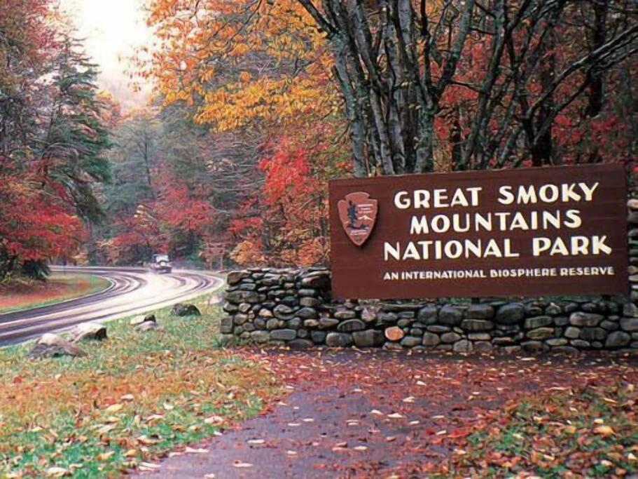 ガトリンバーグ Bear Necessities, Luxury 5Bd Mtn Views, Hot Tub, Many Bear Sightingsヴィラ エクステリア 写真